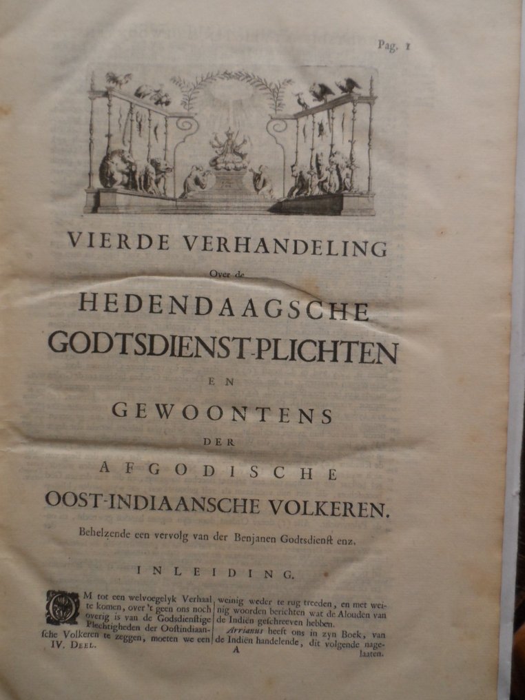 Bernard Picart / Abraham Moubach - Naaukerige beschryving der uitwendige godtsdienst-plichten, tempel-zeden en gewoontens der - 1729 #3.2