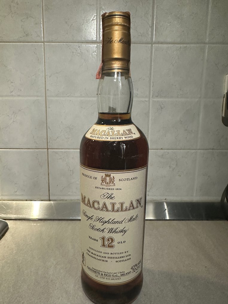 Macallan 12 years old - Original bottling  - b. Lata 90. - 70cl #1.2
