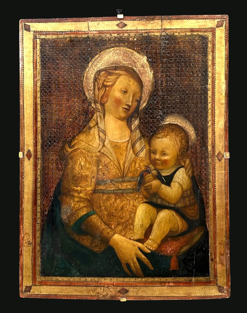 Scuola fiorentina (XVIII) - Madonna con Bambino, da un soggetto di Antonio Rossellino - NO RESERVE #1.2