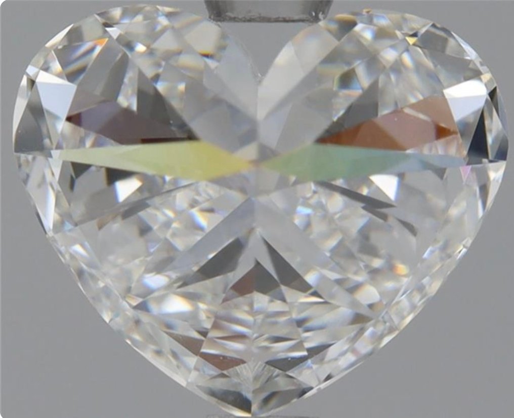 1 pcs Diamant  (Natuurlijk)  - 1.53 ct - Hart - G - VVS2 - Gemological Institute of America (GIA) #2.2