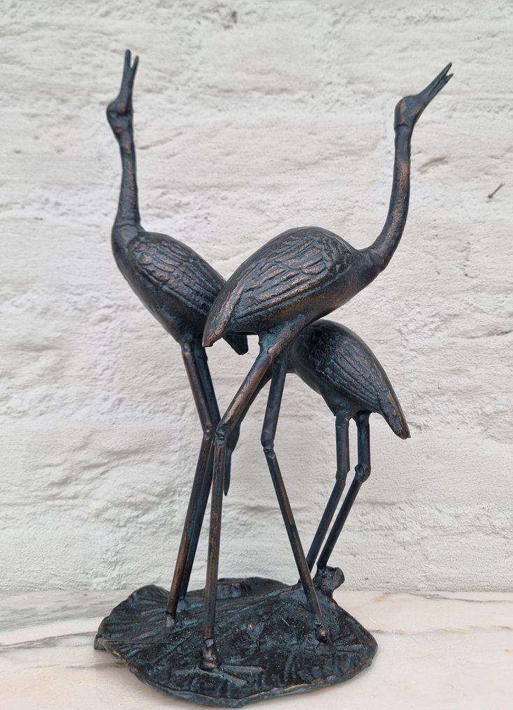 Statuetta - Bird group - Ferro #2.1