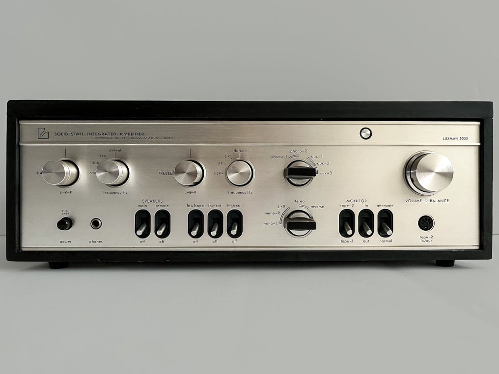 Luxman - SQ-505X - Amplificator integrat în stare solidă #2.1