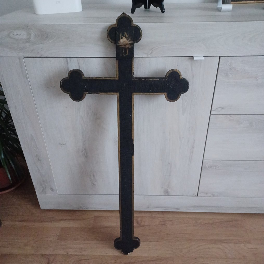  Crucifix - Lemn - 1700-1750  #1.1