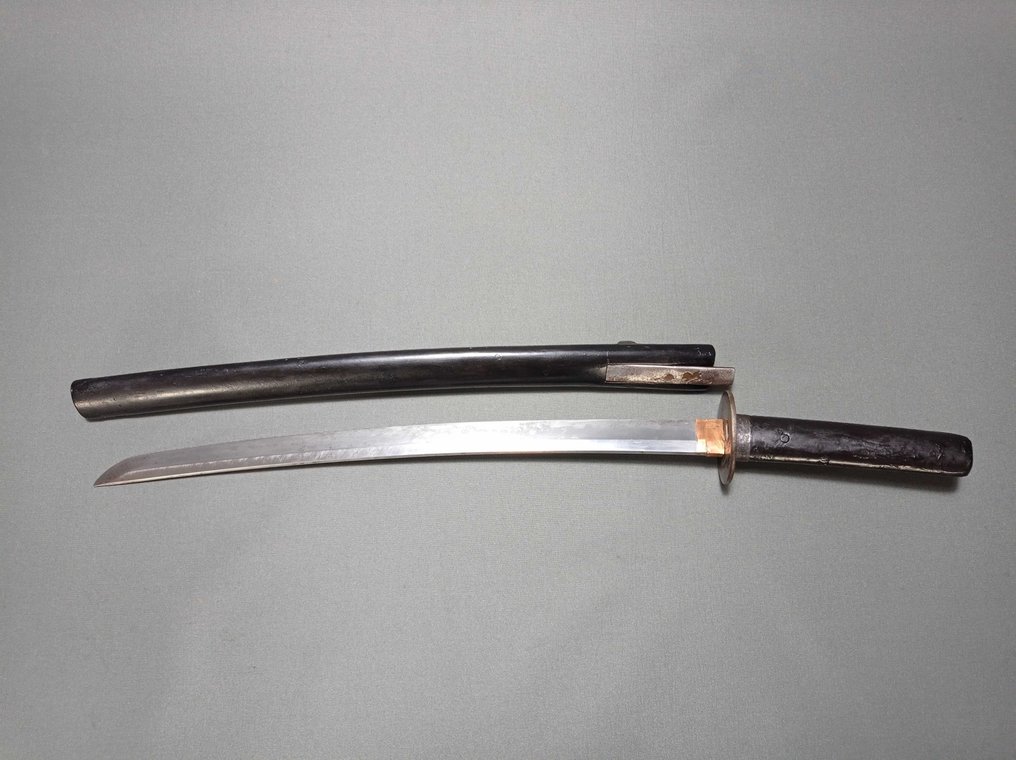 武士刀 - 日本 - Wakizashi - 晚期古箏，約 1500 年晚期 #2.1