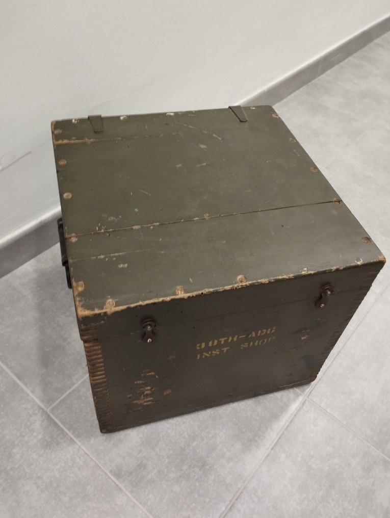 militare - Storage trunk - Wood - Military trunk #2.1