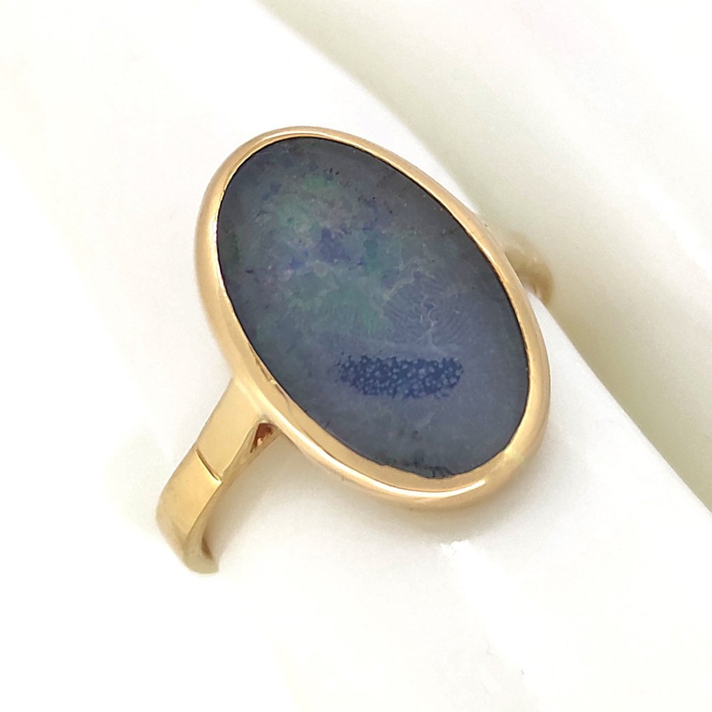 Ring - 18 kt. Yellow gold Opal #2.1