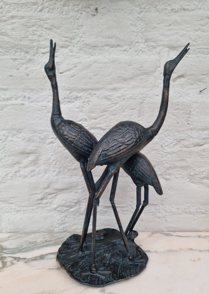 Statuetta - Bird group - Ferro #1.1