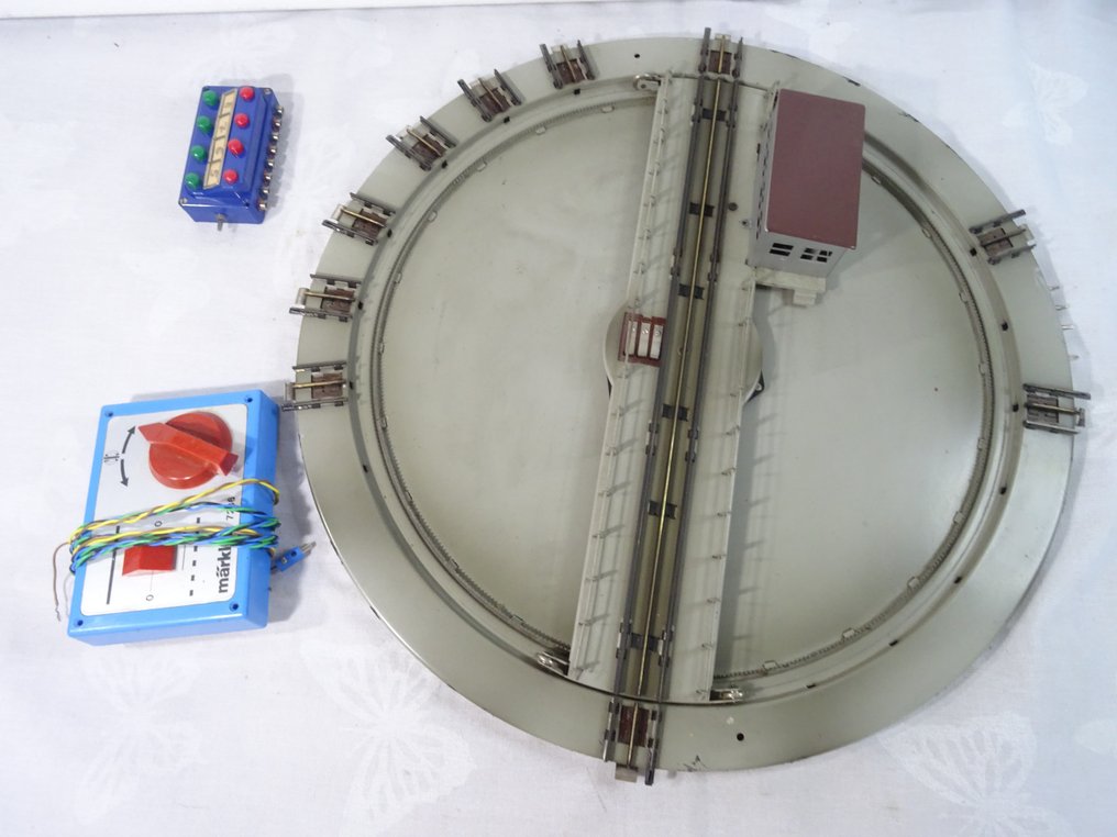 Märklin H0 - 7186 - Zestaw pociągów (1) - Gramofon z gondolą - łącznie z panelem sterowania, 360 mm #1.1