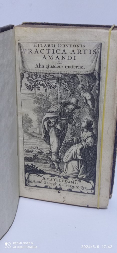 Hilario Drudone - Pratica artist amandi, insigni & jucundissima historia ostensa - 1651 #1.1