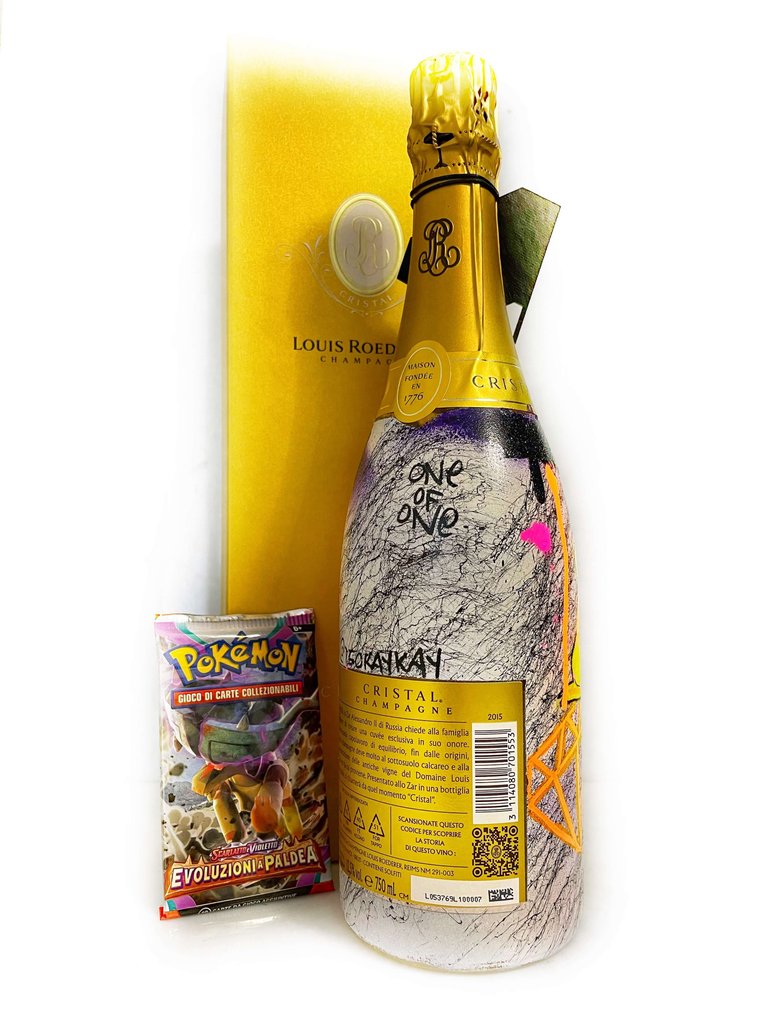 2015 Louis Roederer, Cristal by Teo KayKay "Pokemon" - Champagne - 1 Flasche (0,75Â l) #2.1