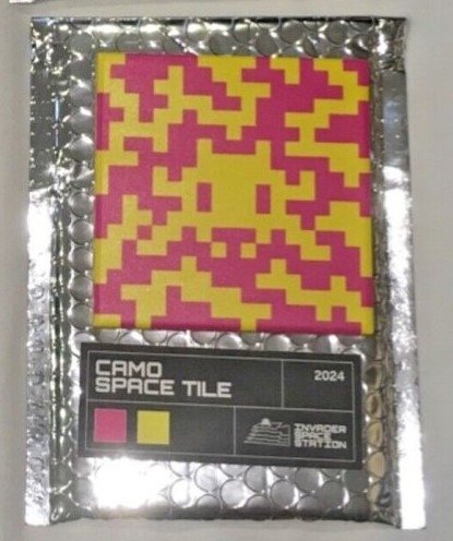 Invader (1969) - Camo Space Tile Pink/Yellow (SEALED) #1.0