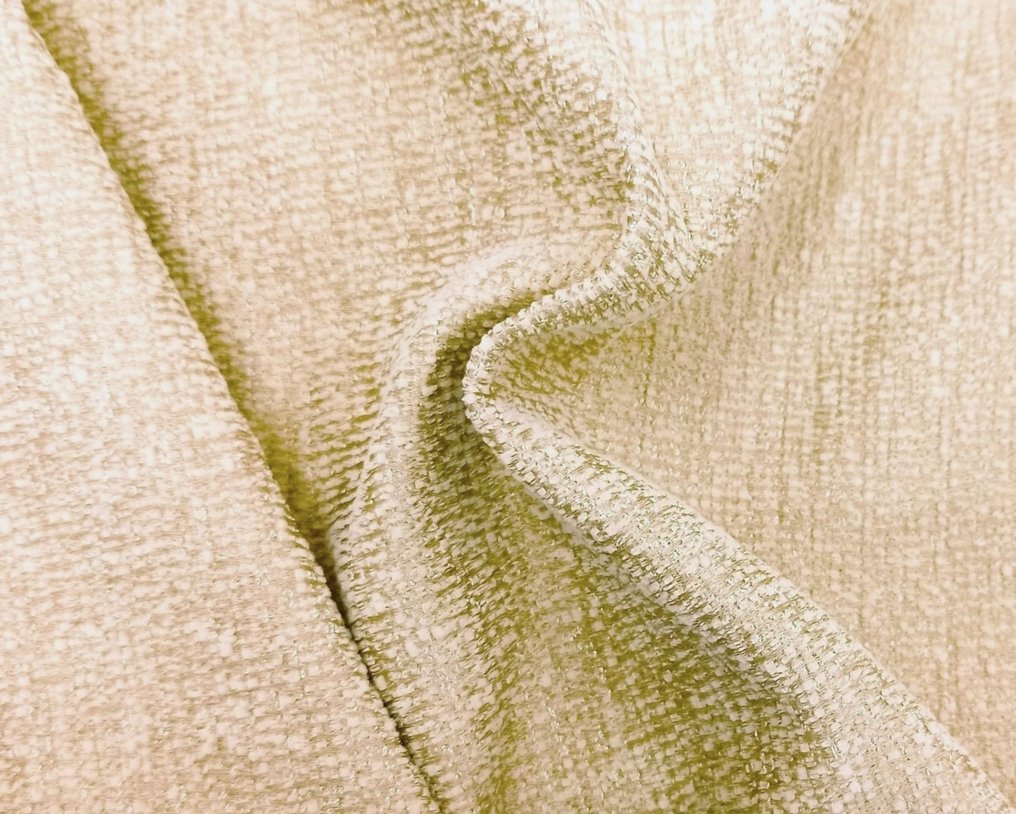 Magnífico Jacquard de Terciopelo de Seda Iridiscente Artesanal 500 x 140 cm - Seda (14%), - Textil  - 140 cm - 500 cm #2.1