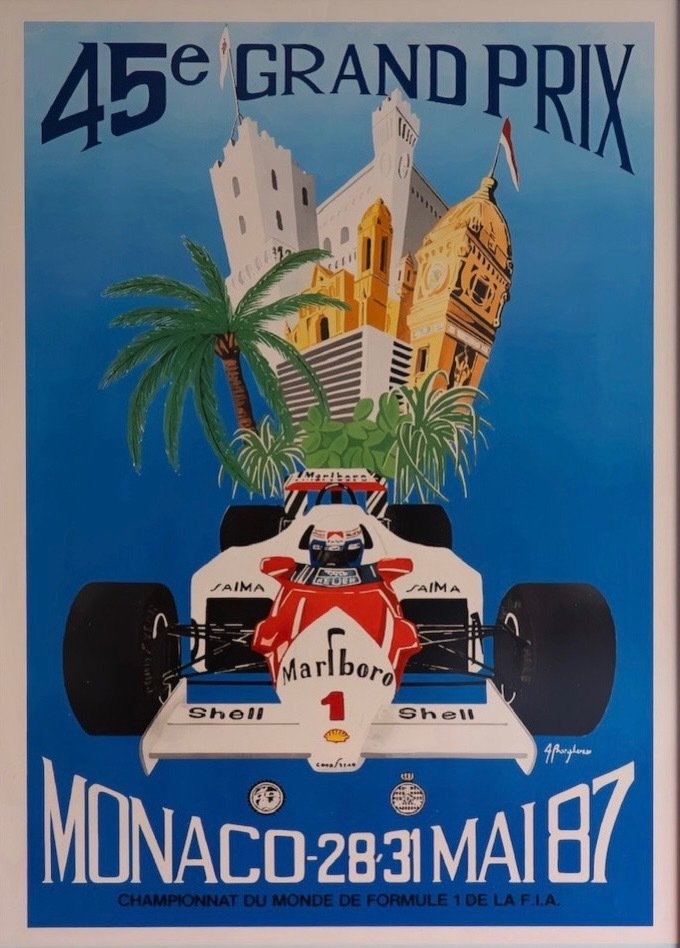 A. Borgheresi - F1 - Grand Prix van Monaco 1987 #1.1