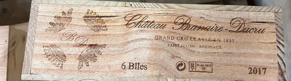 2017 Château Branaire-Ducru - Bordeaux Grand Cru Classé - 6 Bottles (0.75L) #3.1