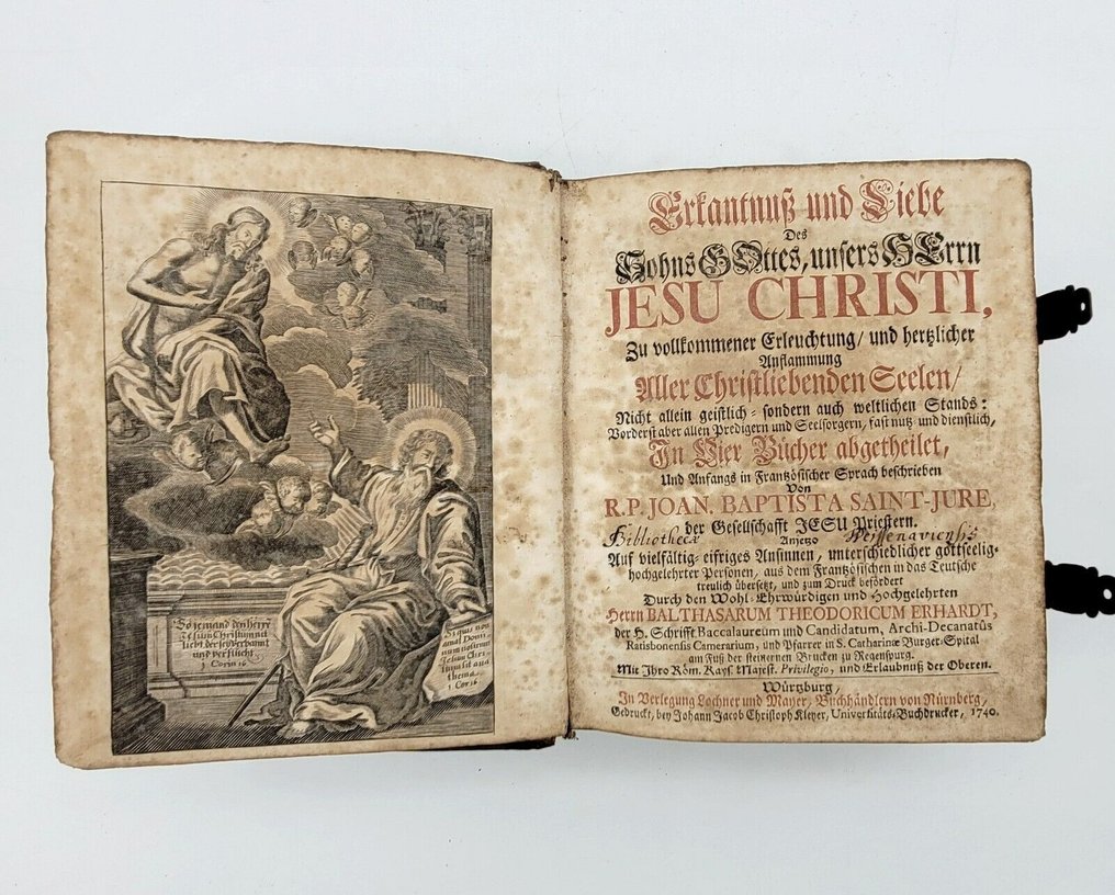 Saint-Jüre - Erkantnuß und Liebe des Sohn Gottes, unsers Herrn Jesu Christi - 1740 #2.2