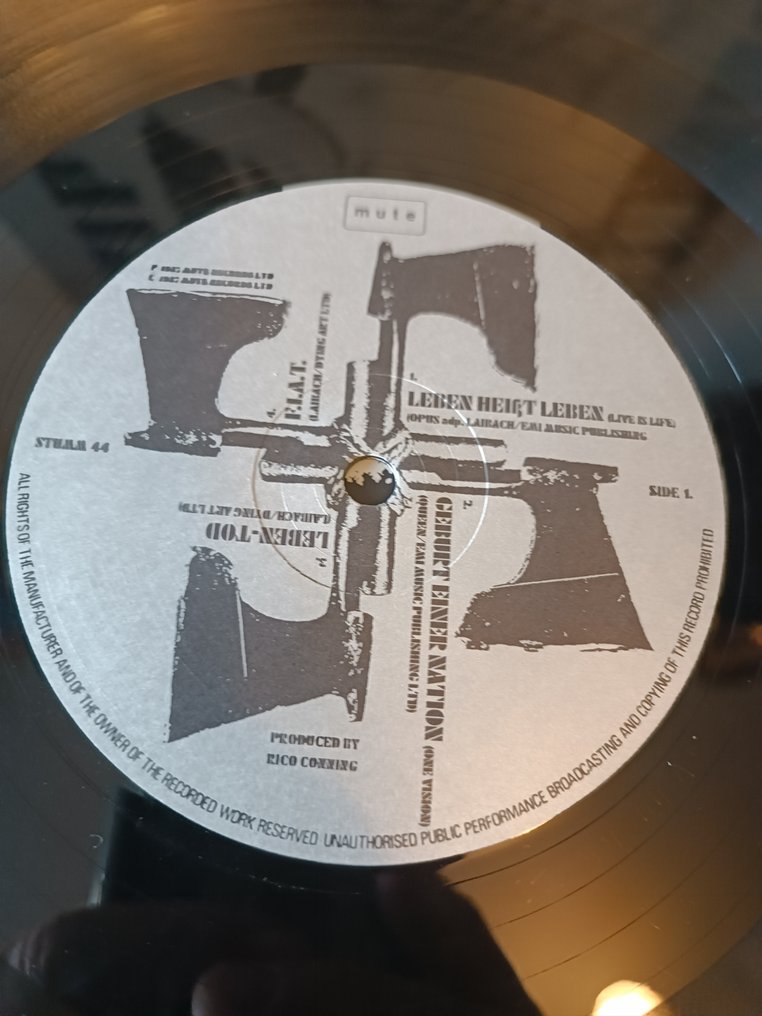 Laibach - Opus Dei - Album LP (articol de sine stătător) - 1st Pressing - 1987 #2.1