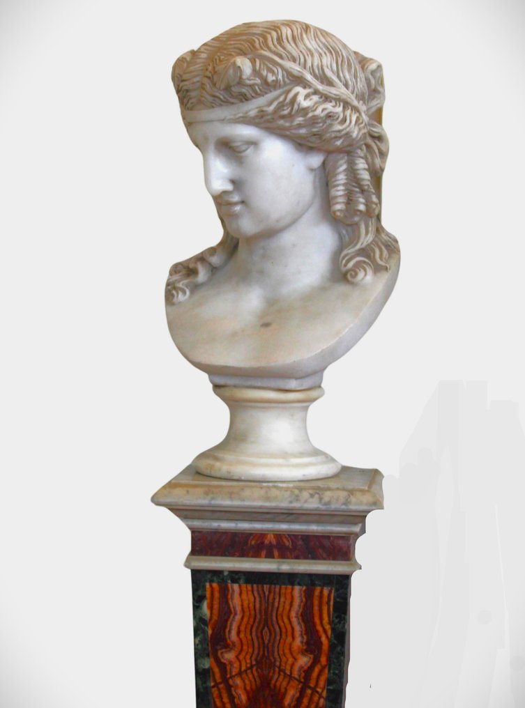 Skulptur, Arianna opera in marmo - 73 cm - Marmor #1.2