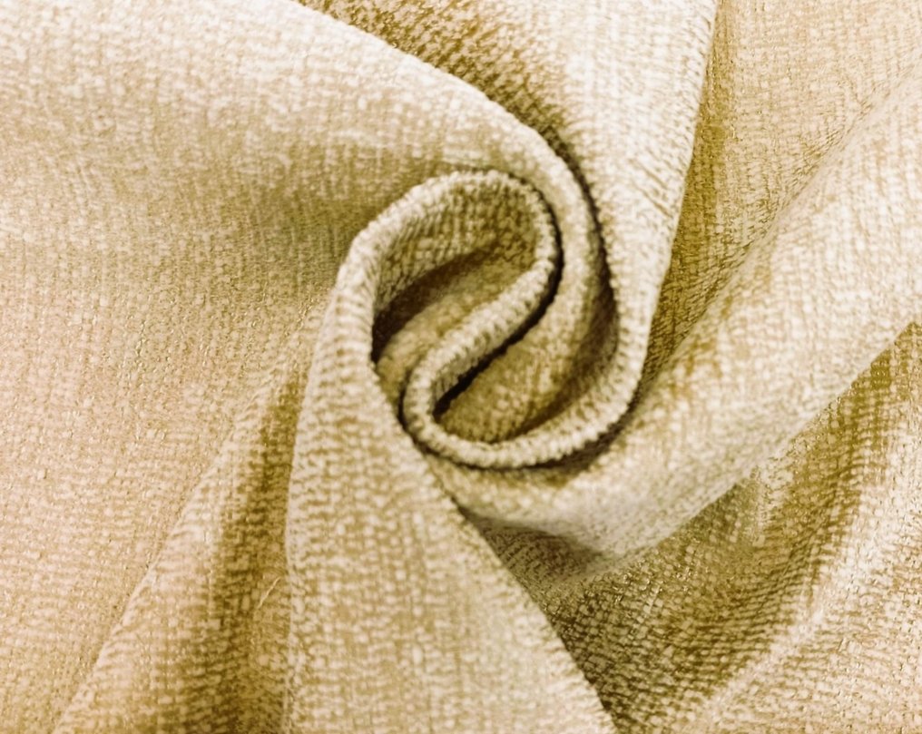 Magnífico Jacquard de Terciopelo de Seda Iridiscente Artesanal 500 x 140 cm - Seda (14%), - Textil  - 140 cm - 500 cm #3.1