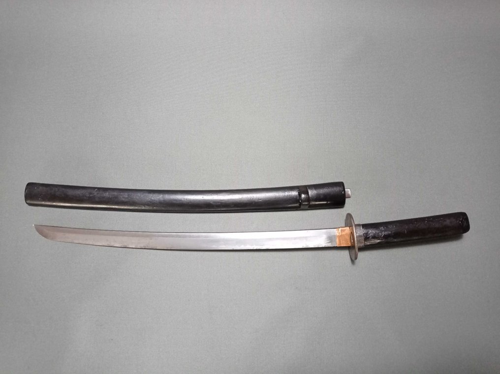 武士刀 - 日本 - Wakizashi - 晚期古箏，約 1500 年晚期 #2.2