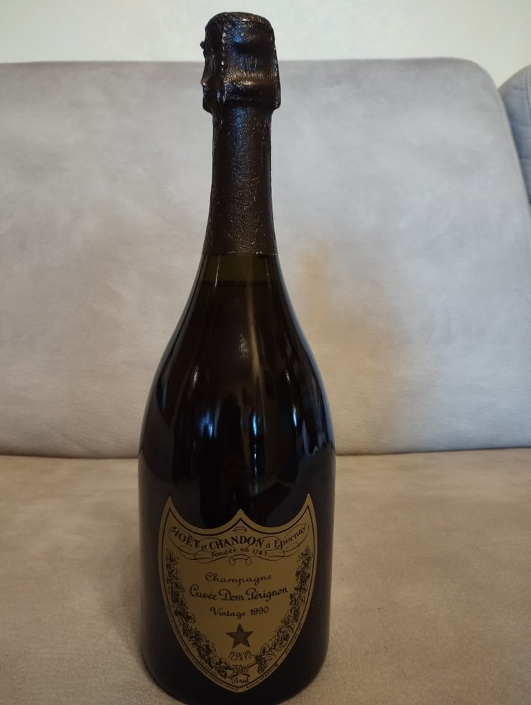 1990 Dom Pérignon - Szampan Brut - 1 Butelka (0,75 l) #1.1