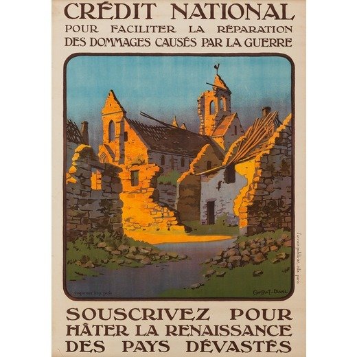 by Constant Duval Leon - "Credit National" - 1920-tallet #1.1