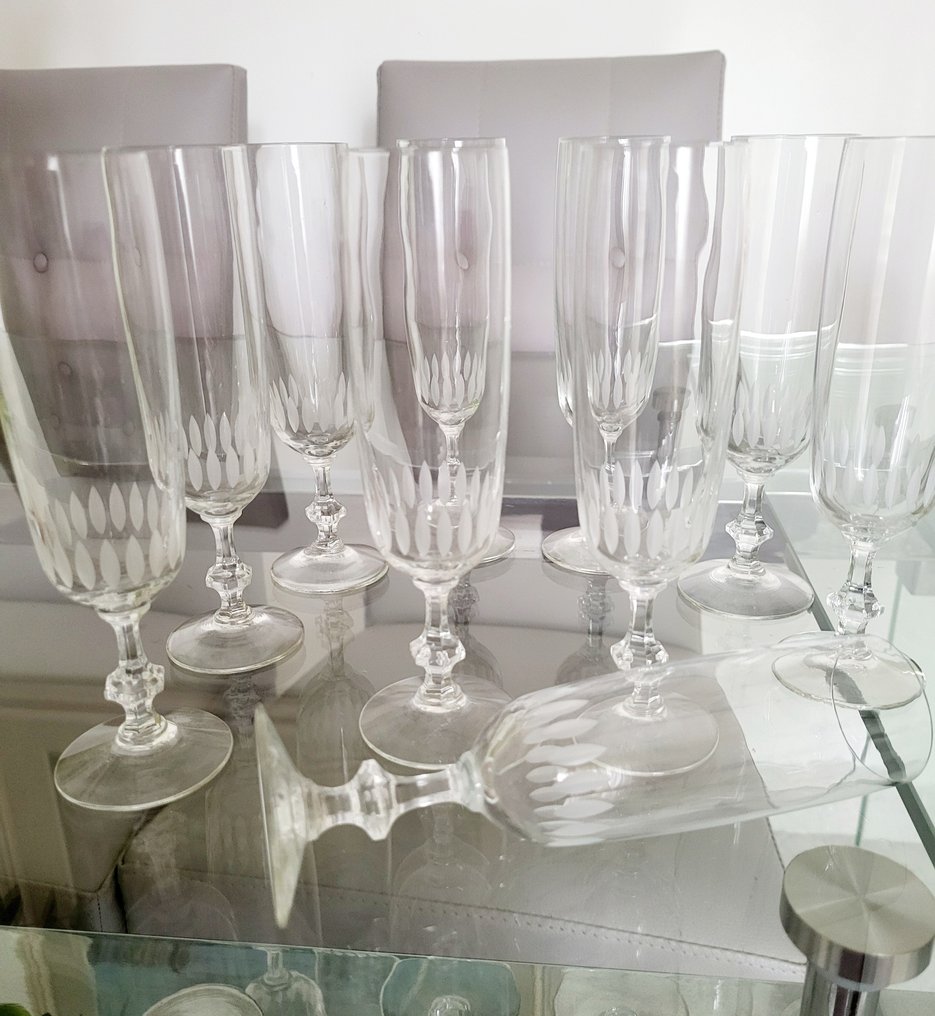 Baccarat - Set di bicchieri (10) - Rinascimentale - Cristallo #2.2