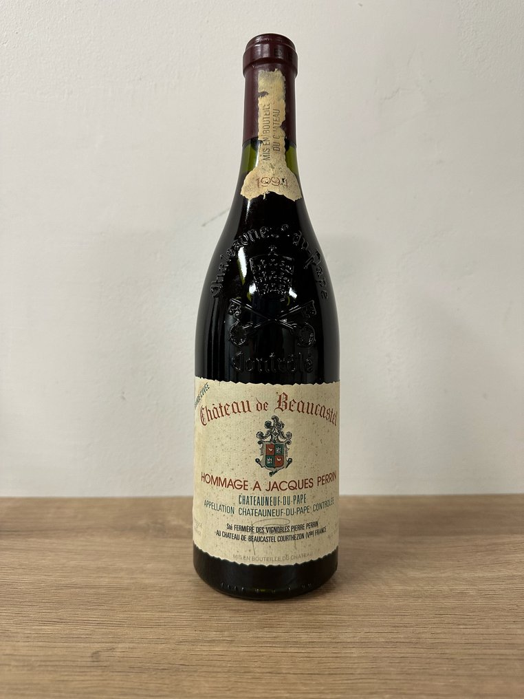 1994 Chateau de Beaucastel, Grand Cuvée Hommage à Jacques Perrin - Châteauneuf-du-Pape - 1 Bottle (0.75L) #1.1