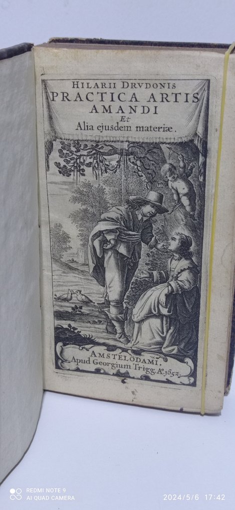 Hilario Drudone - Pratica artist amandi, insigni & jucundissima historia ostensa - 1651 #2.1