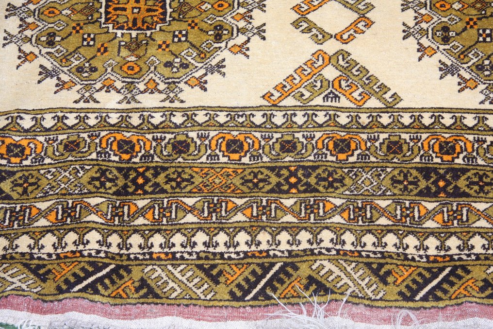 Robuste afghanische handgemachte Wolle Gold helle Zeder - Teppich - 295 cm - 203 cm #3.1