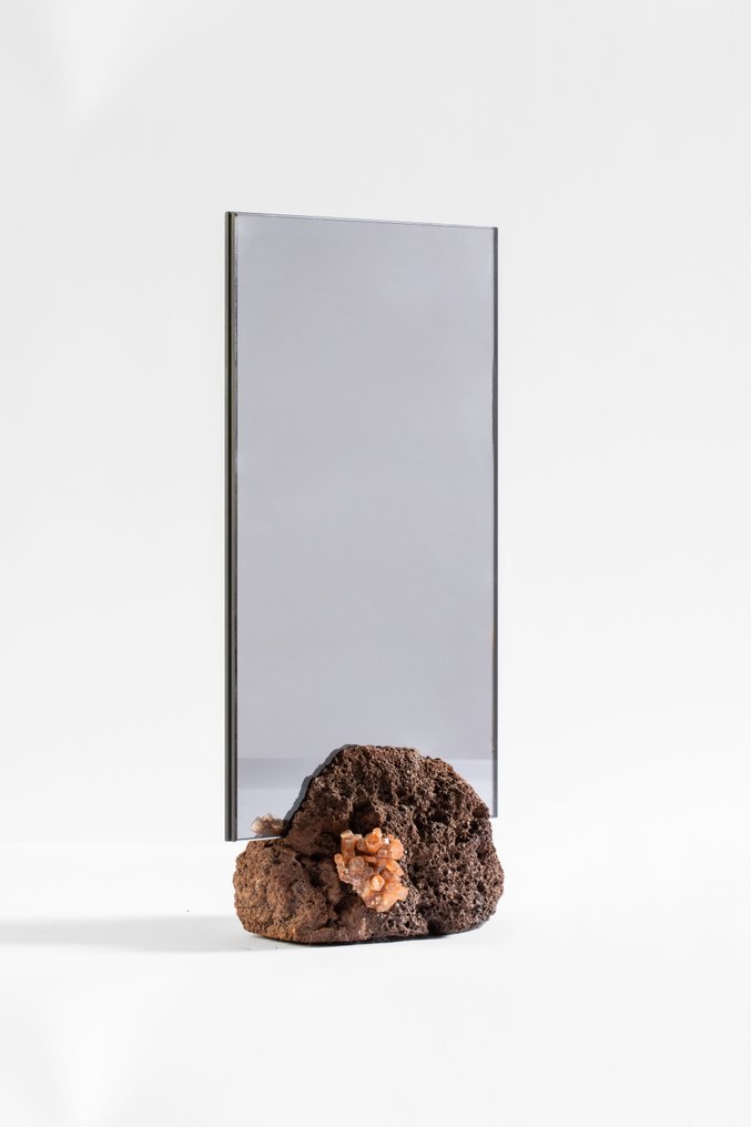 Efemem - 桌上鏡 - 镜子, 矿物, 半水晶 - 阿拉戈 #2.1