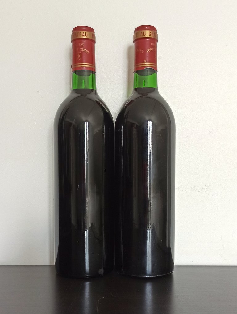 1982 Château Pontet-Canet - Pauillac 5ème Grand Cru Classé - 2 Botellas (0,75 L) #1.2
