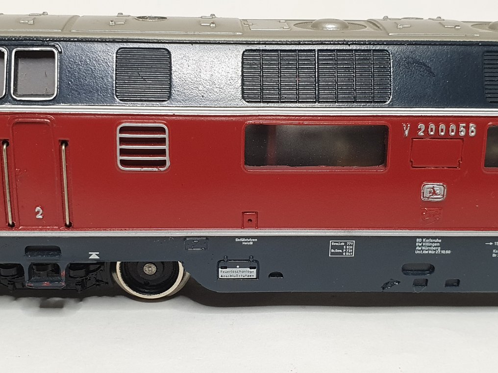 Märklin H0 - 3921.8 - Carrozza merci di modellini di treni (1) - V 200 Versione autocostruita - DB #2.2