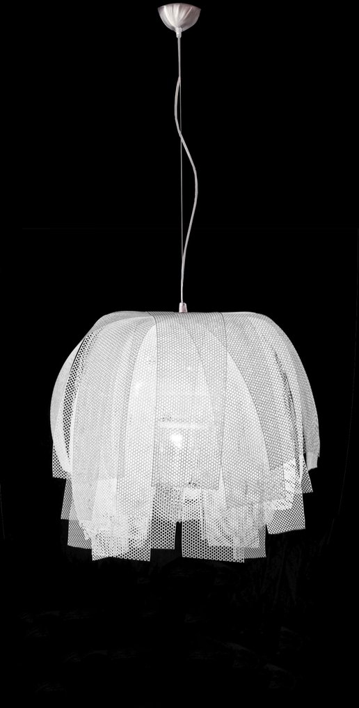 Adriana Lohmann Lighting Design - Adriana Lohmann - Gulvlampe - Affjedret åg 40x30 - Terylene #1.1