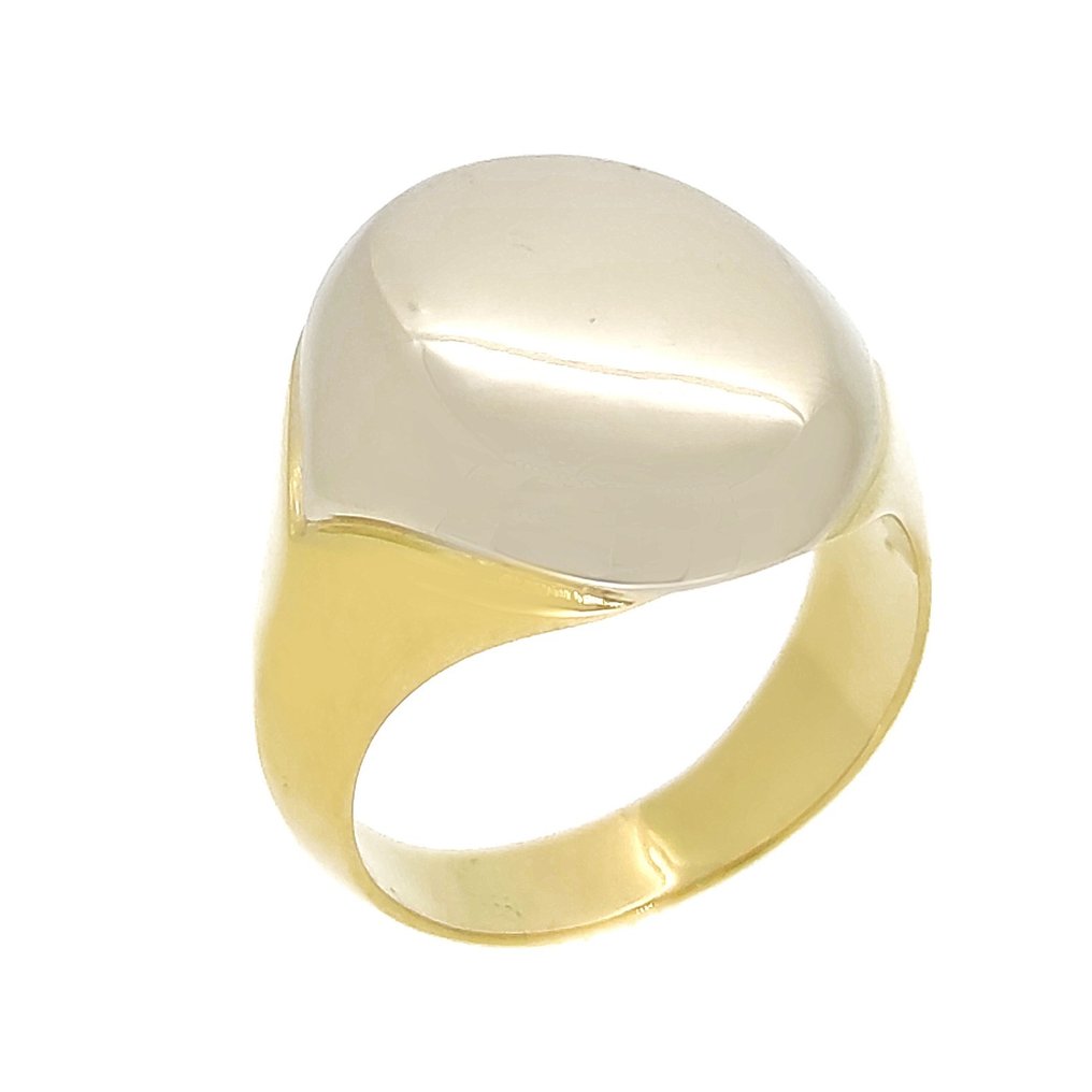 Δαχτυλίδι - 18 καράτια Κίτρινο χρυσό, Λευκός χρυσός #1.1