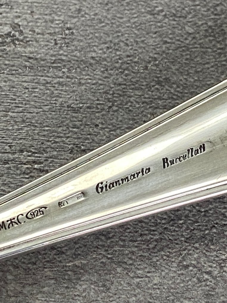 Buccellati Gianmaria   kg 6,140 argento 925  sterling - Zestaw sztućców (77) - solidne srebro próby 925 #2.1