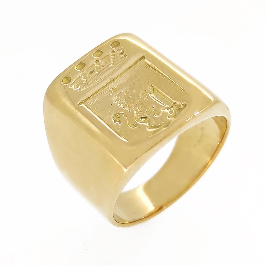 Δαχτυλίδι - 18 καράτια Κίτρινο χρυσό #1.2