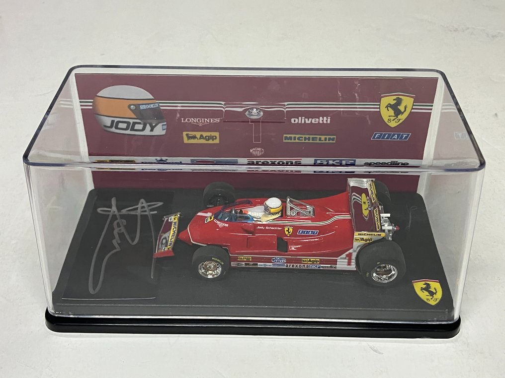 Ferrari - Monacos Grand Prix - Jody Scheckter - 1980 - Modelbil i skala 1/43  #2.2