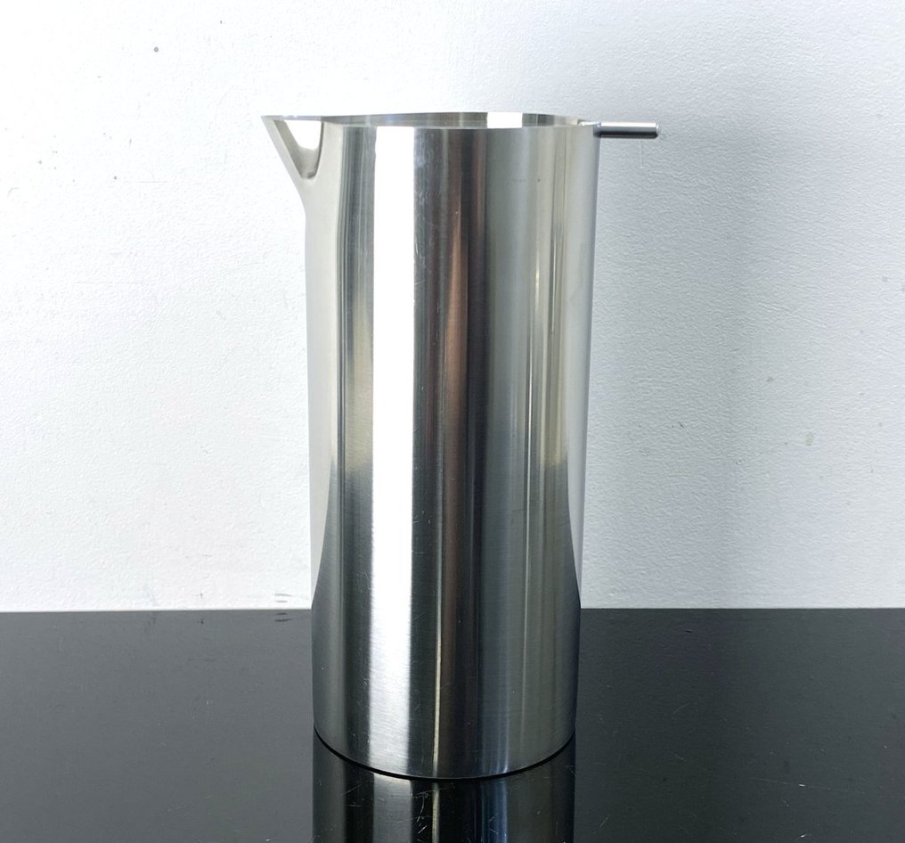 Stelton - Arne Jacobsen - Ice bucket -  Martini Mixer - Cylinda-Line - Steel  #3.2