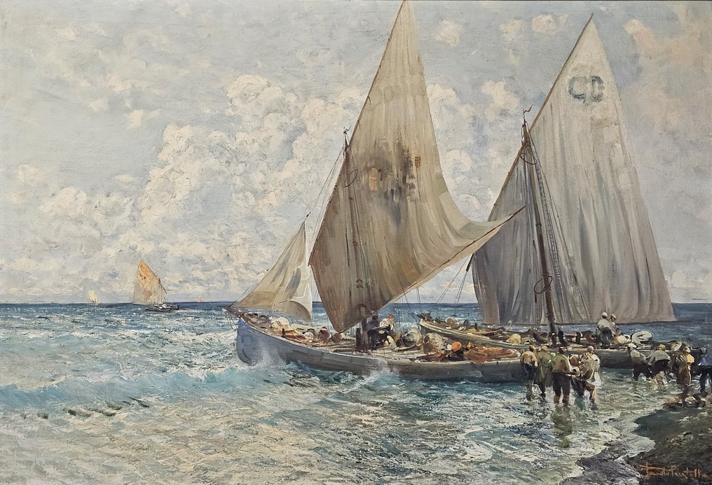 Fausto Pratella (1888 - 1946) - Laguna di Venezia #1.1