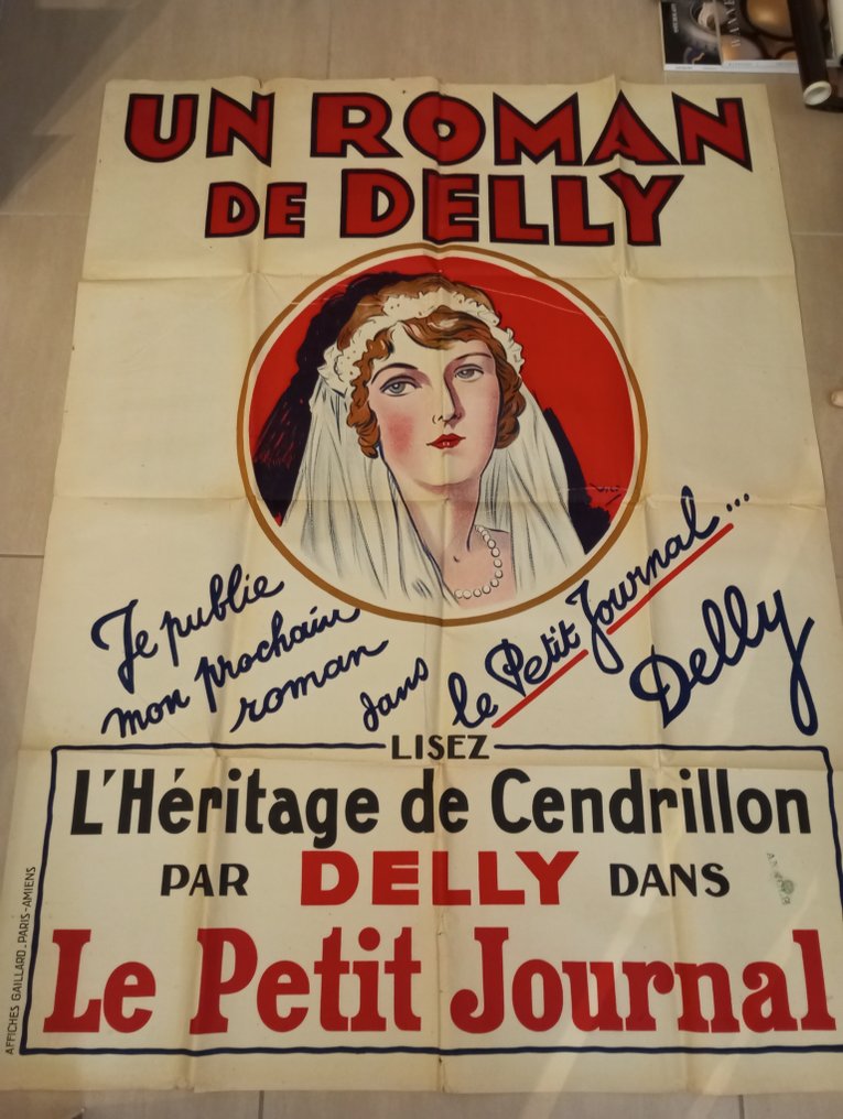 Vilp - "Un Roman de Delly, Le Petit Journal" - década de 1930 #1.1