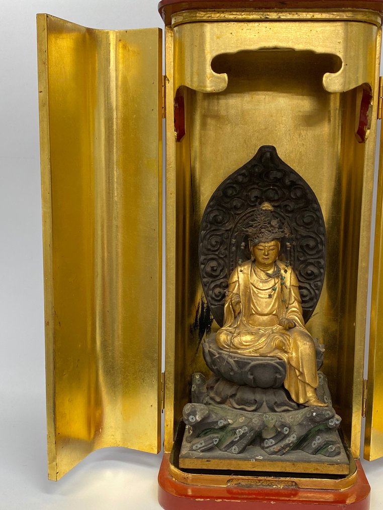  仏壇 - 木, 金粉漆 - 1650-1700, 江戶時代（1600-1868）  #1.2