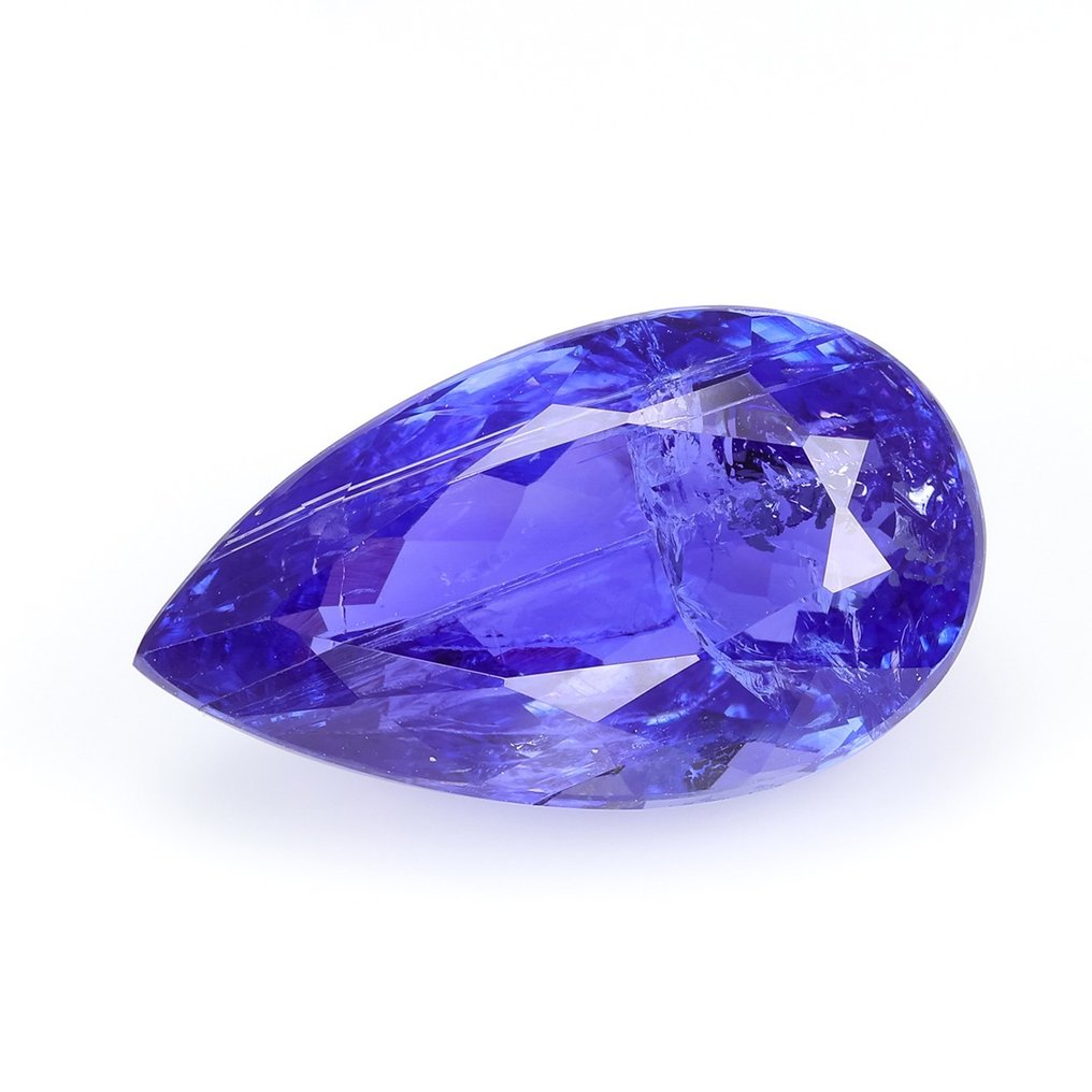 Albastru, Violet Tanzanite  - 12.53 ct - IGI (Institutul gemologic internațional) #1.2