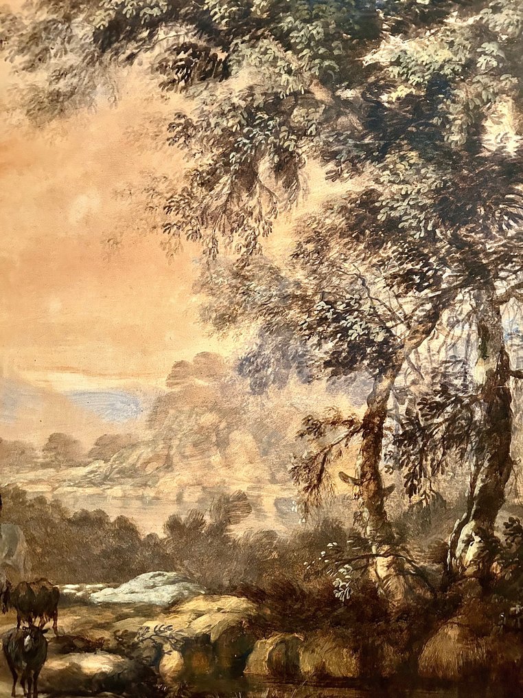 Scuola olandese (XVIII-XIX) - Italian Landscape - NO RESERVE #3.2