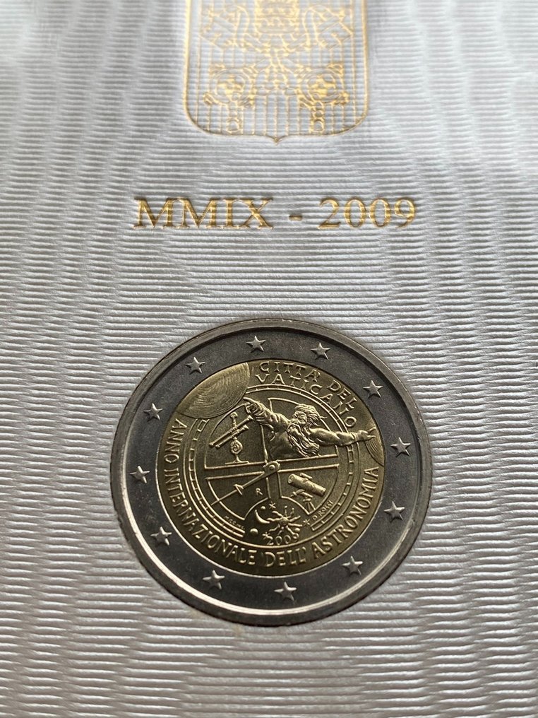Βατικάνο. 2 Euro 2009 "Astronomia"  (χωρίς τιμή ασφαλείας) #1.0