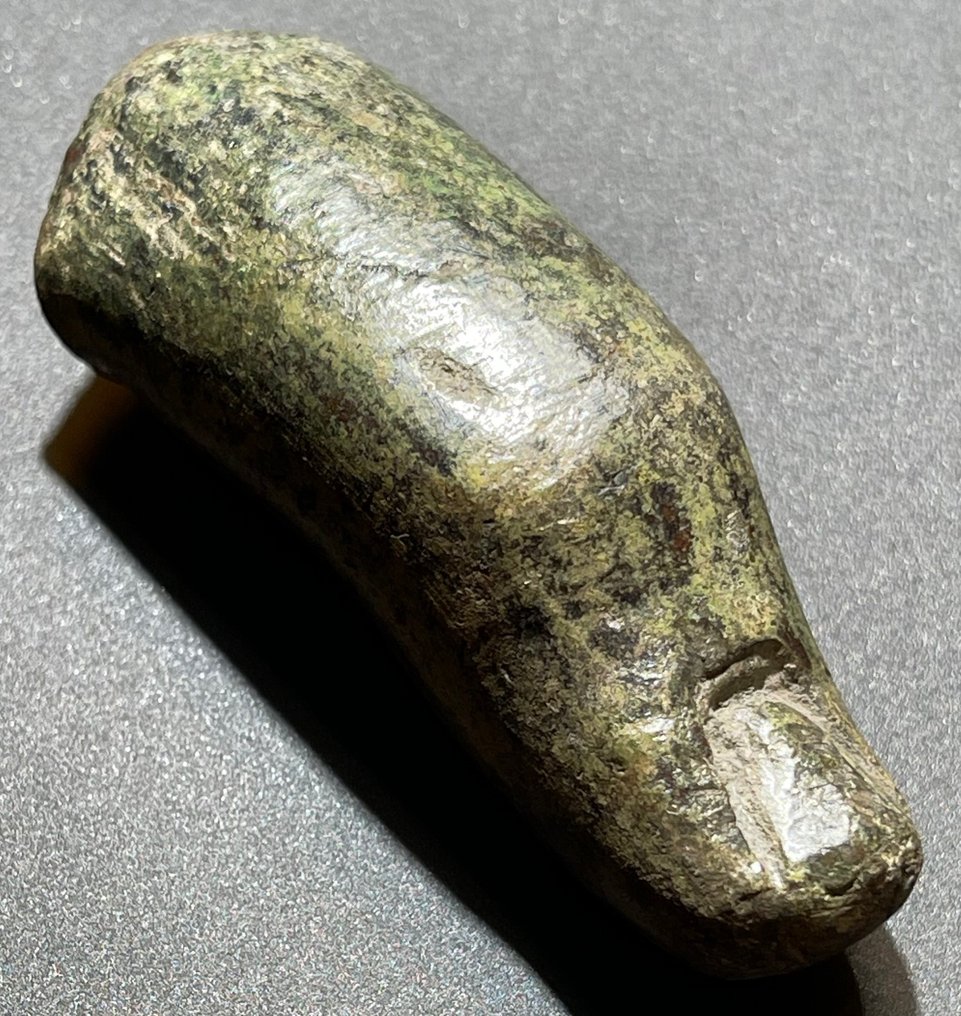 Römisches Reich Bronze Außergewöhnlicher Finger im extrem veristischen Stil und hervorragend definiert mit einer #1.1