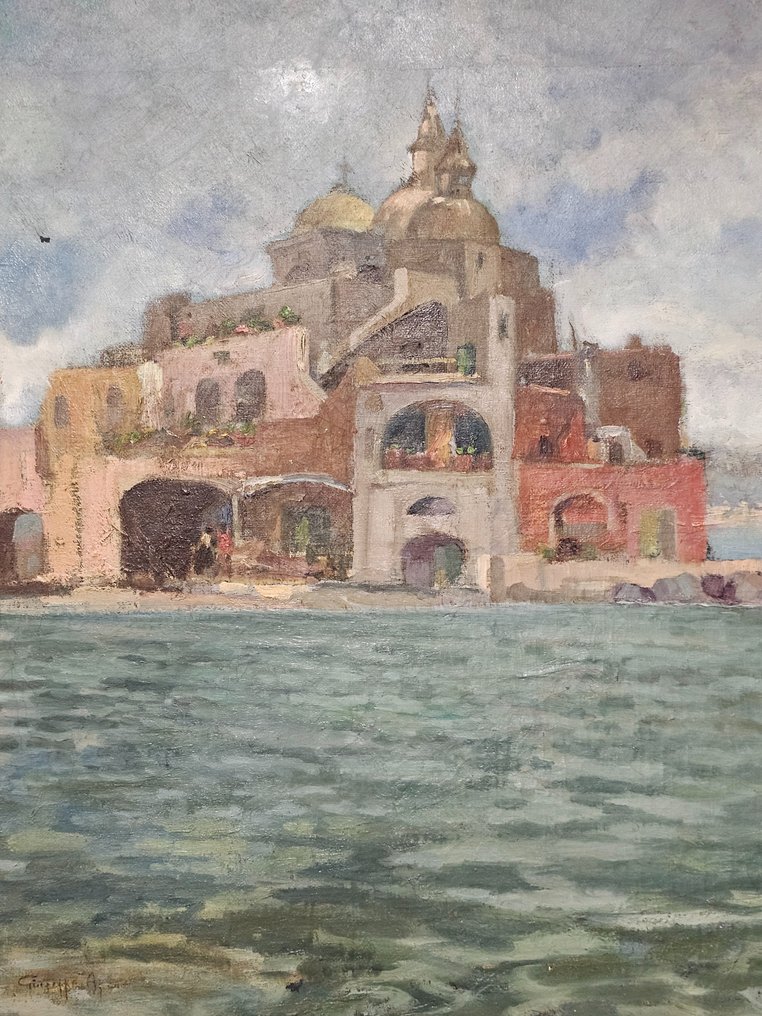 Giuseppe Aprea (1876 - 1946) - Marina di Napoli #3.1
