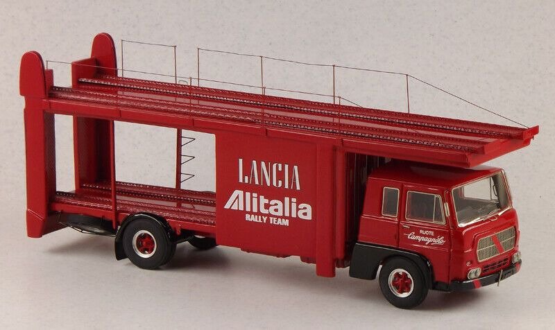 A.B.C. Brianza 1:43 - Pienoismalliauto - 284AR Fiat 672 Bisarca - Scuderia Lancia Alitalia 1976 nro 018/500 #1.1