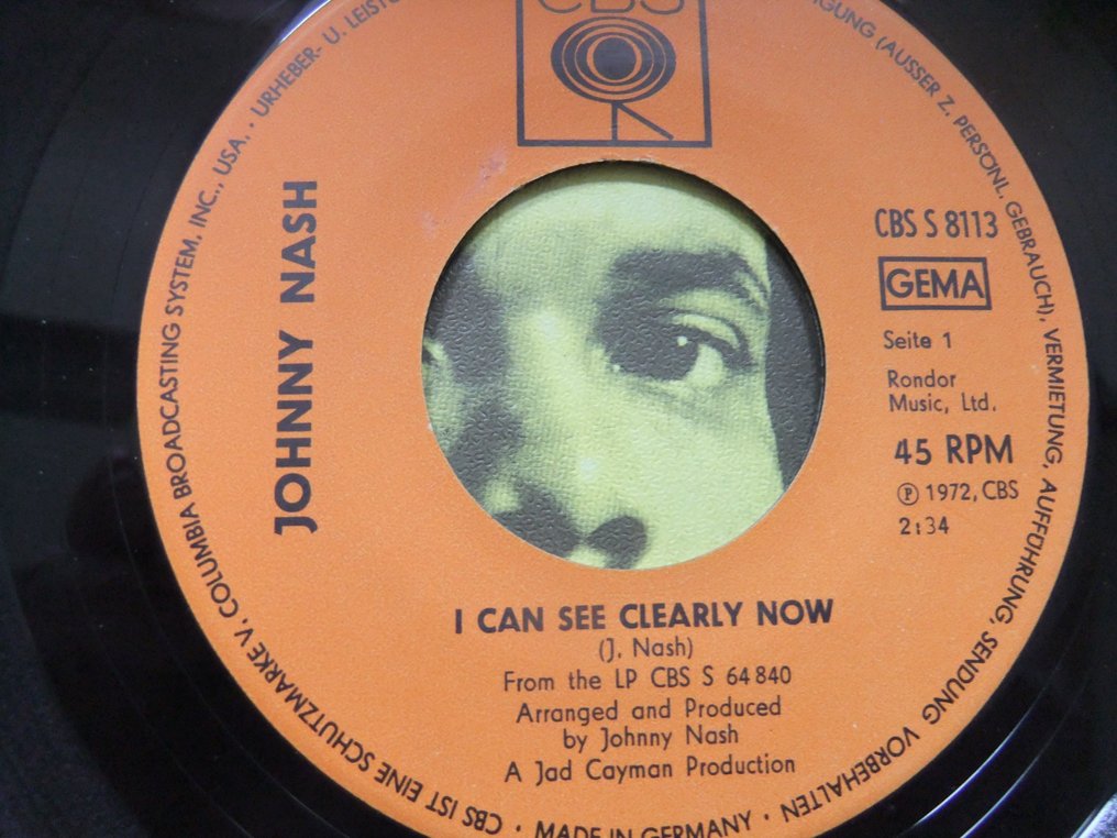 Billy Ocean ,Lionel Richie , Johnny Nash - 多个标题 - 单张黑胶唱片 - 各种出版物（参见说明） - 1972 #3.2