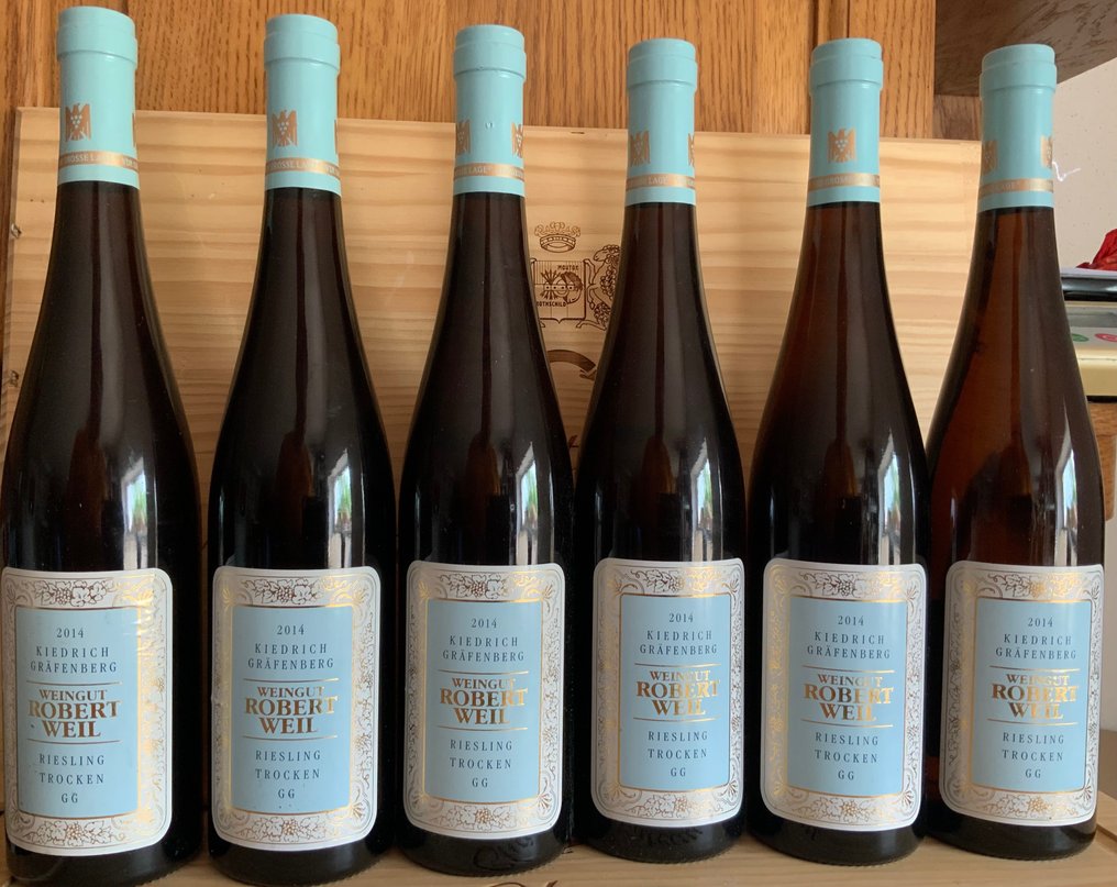 2014 Weingut Robert Weil Kiedricher Grafenberg Riesling - Ρέινγκο Grosses Gewächs - 6 Bottles (0.75L) #1.3