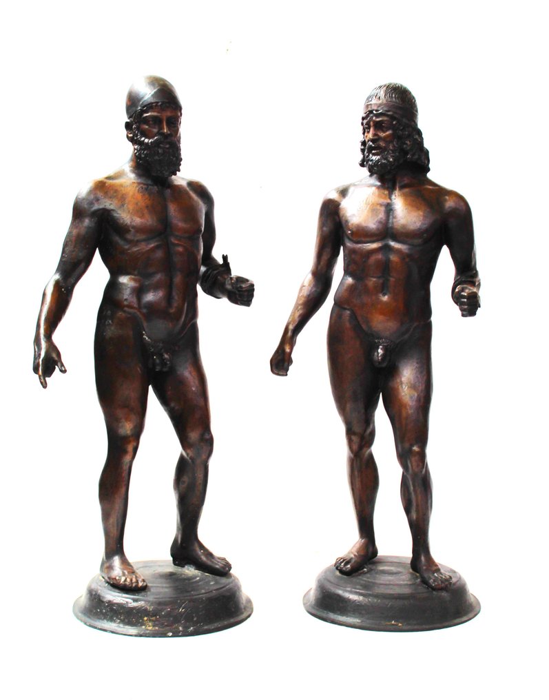 Skulptur, Bronzi di Riace - 72 cm - Patinierte Bronze #1.1
